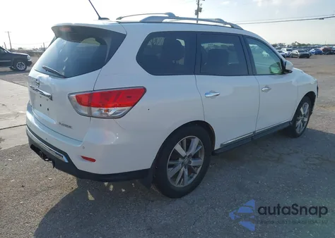 2013 Nissan Pathfinder S из США, поврежденный, VIN 5N1AR2MN5DC668453